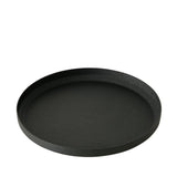 BOLTZE Kerzenteller Mio 3er Set Metall schwarz skandinavisch für Stumpenkerzen