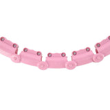 Hula Hoop Reifen Plus Size mit Gewicht und Massagefunktion Rosa | HMS HHW11