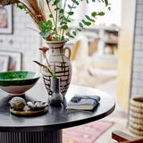 Bloomingville Moez Schale grün D30 cm aus Steingut – dekorative Schale für Wohnzimmer & Tischdeko