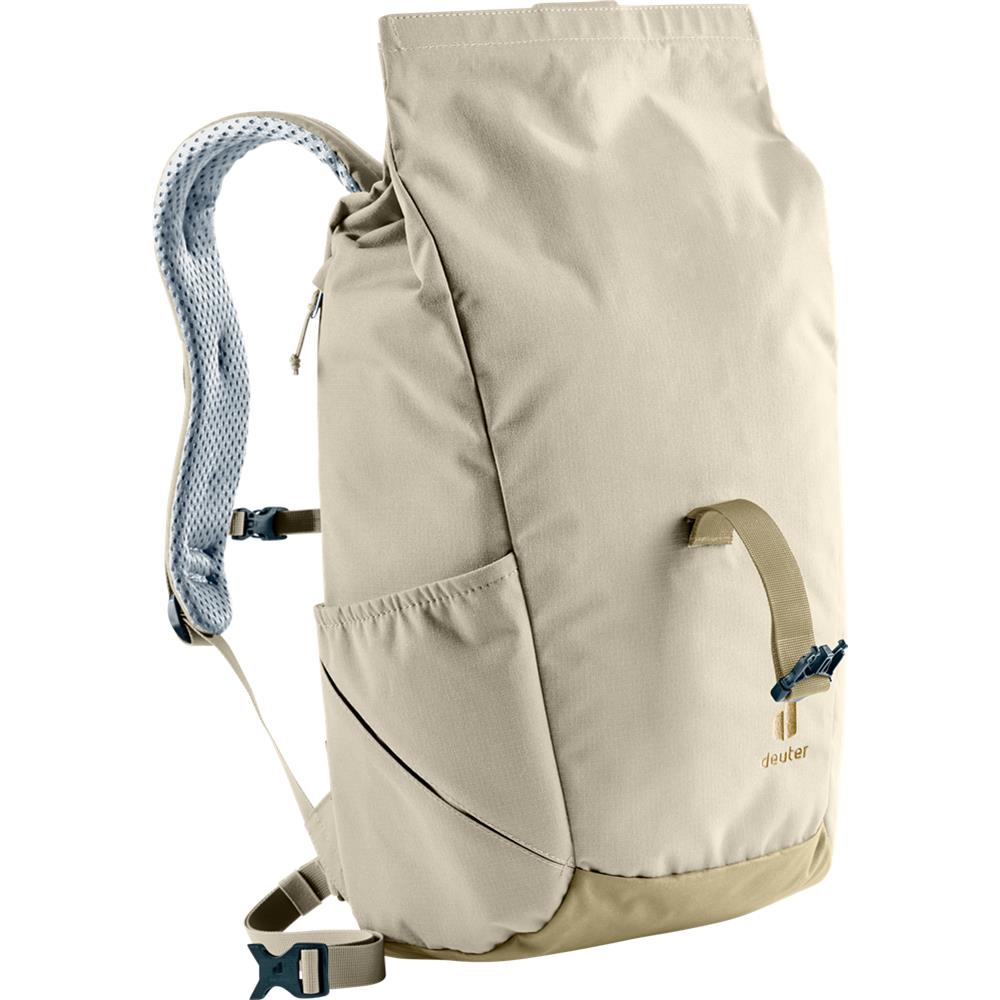deuter Stepout 22, Rucksack, bone-desert (beige), 22L, mit Flaschenhalter und Laptopfach