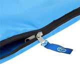 NILS CAMP Junior Kinderschlafsack Blau - warmer Schlafsack für Kids, Camping, Reisen & Outdoor