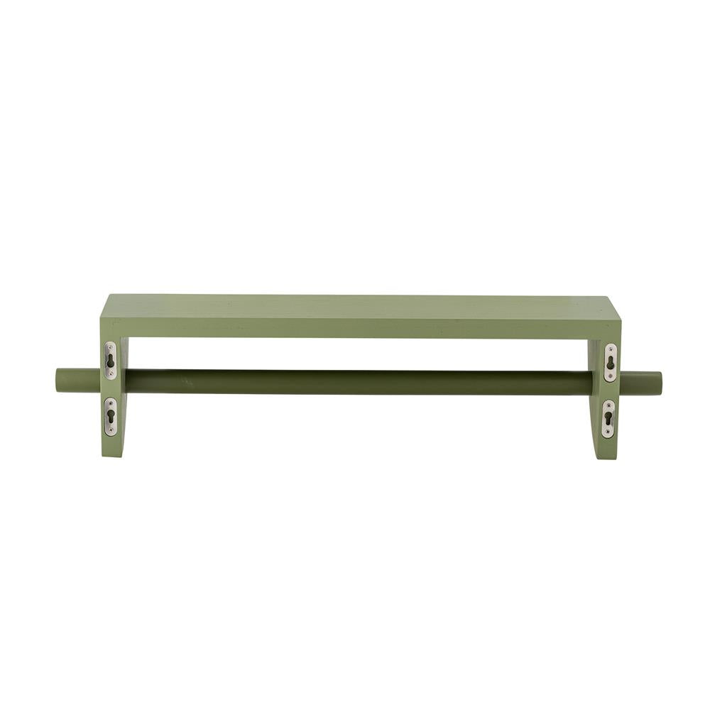 Bloomingville MINI Mingus Regal grün - Wandregal aus Holz für Kinderzimmer, Bücher & Deko