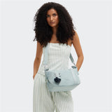 Kipling ART MINI, Mini Tote Bag, Breezy Blue (blau), Handtasche mit Schultergurt