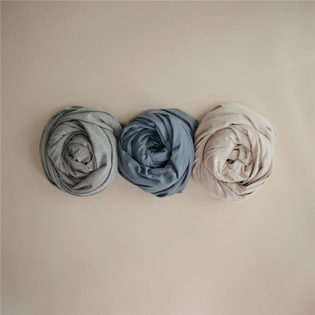 Mushie Baby-Tragetuch, Tradewinds, aus 100% Bio-Baumwolle
