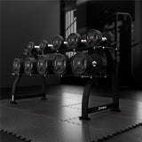 Kurzhantel 15 kg CPU Schwarz gerändelt | HMS HPC