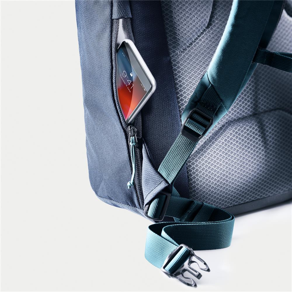 deuter UP Seoul, Rucksack, ink-atlantic (blau), 26L, mit Flaschenhalter und Laptopfach