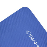 Yogamatte 183 x 61 x 1 cm Fitnessmatte Blau Gymnastikmatte rutschfest | HMS YM03