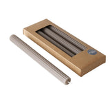 BOLTZE Stabkerze Classic 4-tlg. Set braun 26 cm Brenndauer 9h