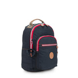 Kipling SEOUL, großer Rucksack, True Navy Combo (blau), Laptoprucksack 15 Zoll mit viel Stauraum