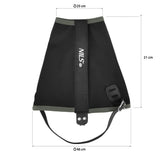 NILS CAMP Laufgamaschen Schwarz Trailrunning Gamaschen Nylon Outdoor Schutz