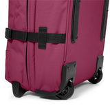 Eastpak TRANVERZ L, Großer Reisetrolley, Wine Burgundy (rot), 121L, Rollkoffer mit 2 Rädern und TSA-Schloss