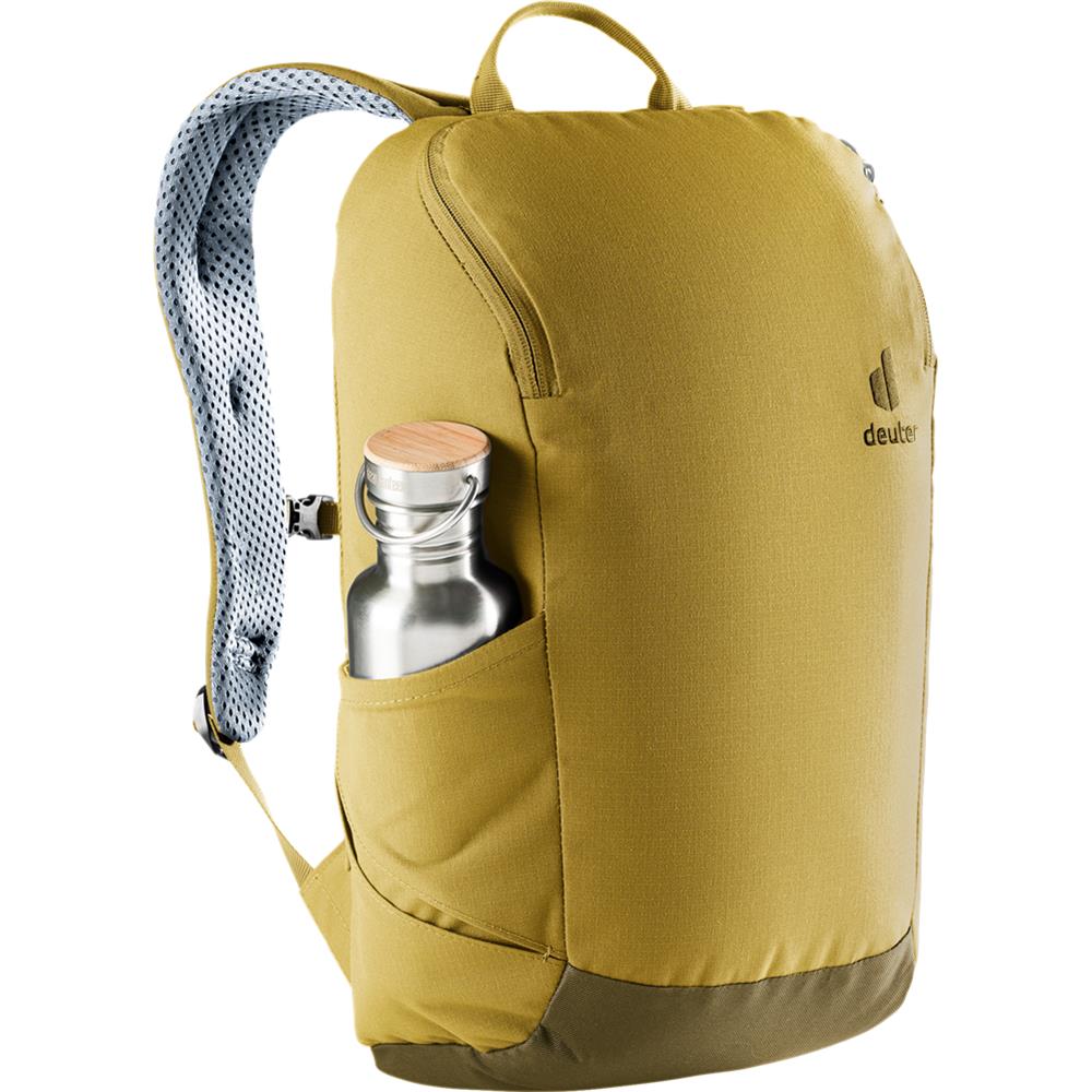 deuter Stepout 16, Lifestyle-Rucksack, kelp-nori (beige), 16L, mit Flaschenhalter und Tabletfach