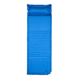 NILS CAMP selbstaufblasende Campingmatte 190 cm in blau mit Kissen Isomatte Outdoor Festival
