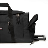 Eastpak LEATHERFACE L +, Reisetasche, Black (schwarz), 104L, mit 2 Rädern