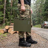 NILS CAMP Campingtisch klappbar grün kompakt für Camping Outdoor Garten
