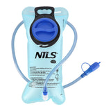 NILS CAMP Trinkblase 2L blau für Rucksack Wandern Fahrrad Outdoor