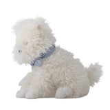 Bloomingville MINI Tito Plüschtier weiß - Kuscheltier Hund für Baby & Kinderzimmer