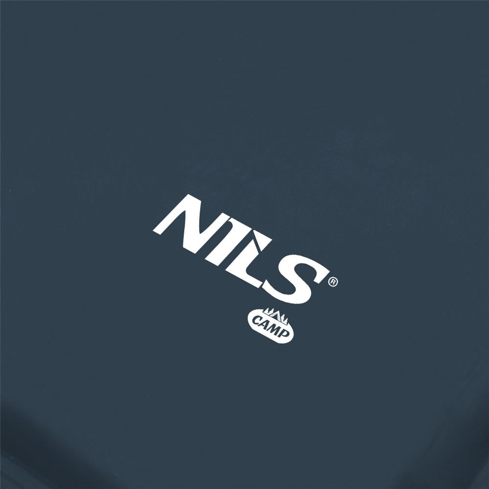 NILS CAMP selbstaufblasende Campingmatte 2 Personen 190 cm grau Isomatte Outdoor