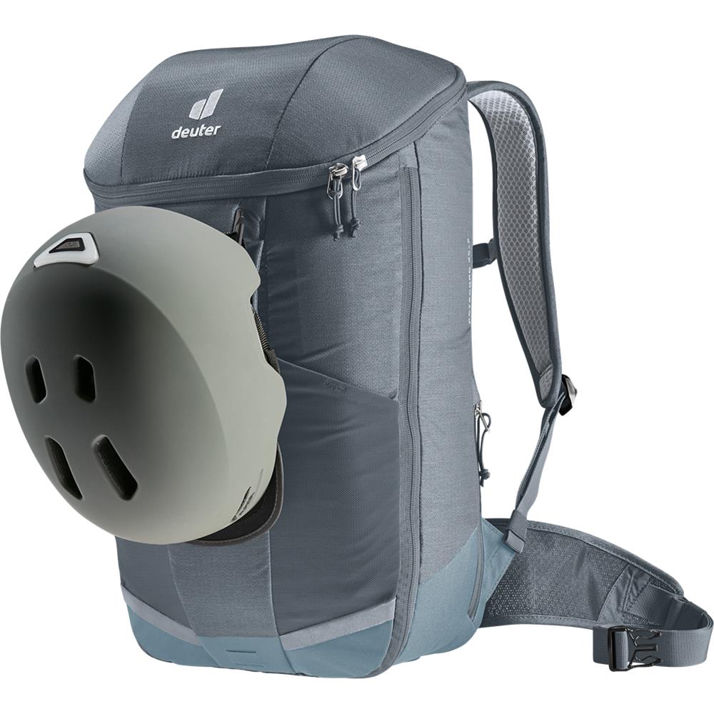 deuter Rotsoord 25+5, Fahrradrucksack, graphite-shale (grau), 30L, mit Laptopfach