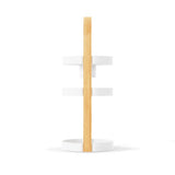 Umbra Bellwood 3-stufiger Kosmetik/Makeup Organizer in Weiß/Natur