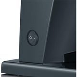 GRAEF Allesschneider SlicedKitchen S11002 schwarz Edelstahl-Wellenschliffmesser und Kindersicherung