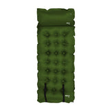 NILS CAMP selbstaufblasende Campingmatte 188 cm dunkelgrün mit Kissen Isomatte Outdoor