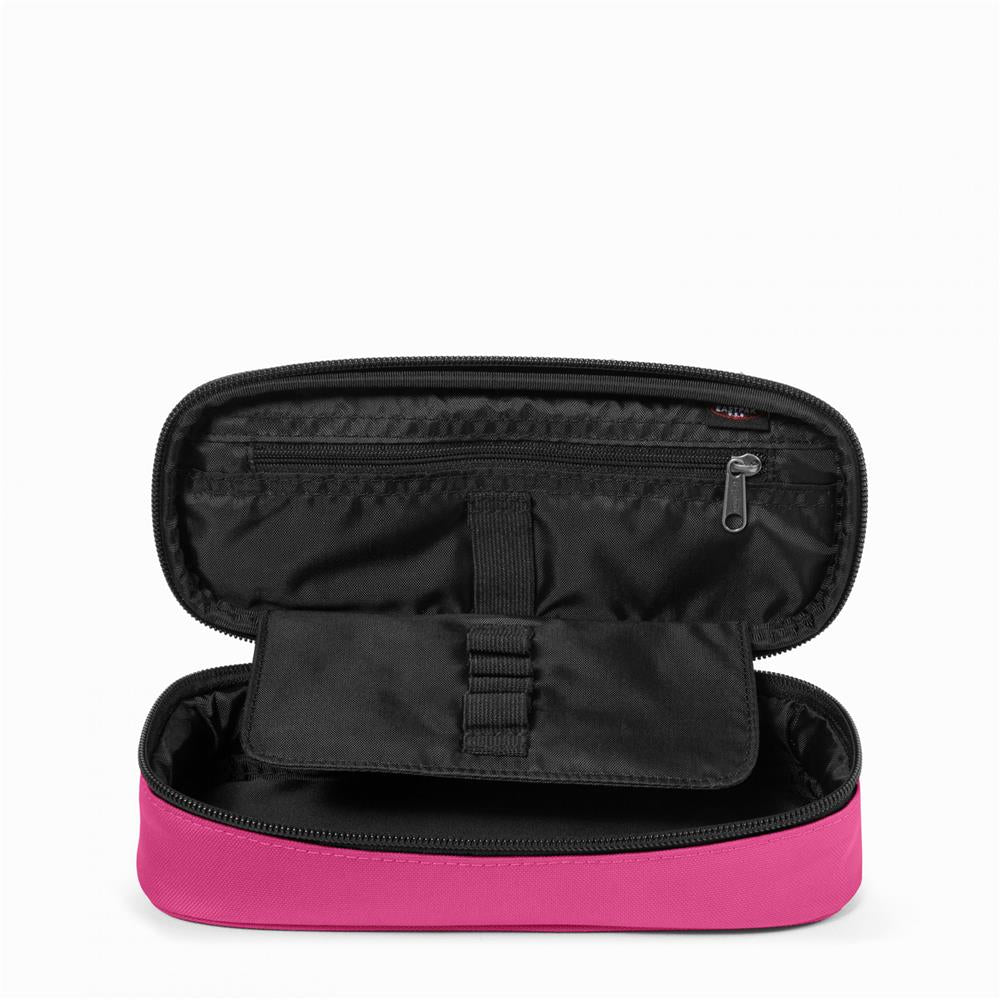 Eastpak OVAL SINGLE, Federmäppchen, Pink Escape (rosa), mittelgroße Federmappe, Federtasche