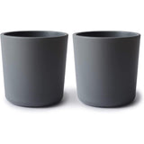Mushie Trinkbecher 2er Set, Smoke, BPA-frei