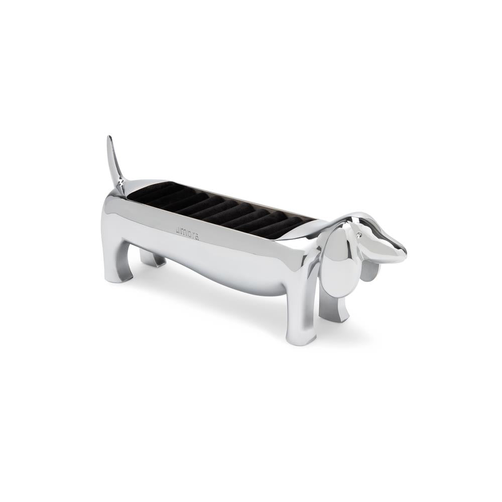 Umbra Dachsie Ringhalter in Form eines Dackels für 9 Ringe