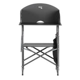NILS CAMP Campingschrank mit Windschutz - klappbare Outdoor Küche mit Arbeitsflächen für Camping