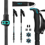 NILS Trekkingstöcke TK8607 Carbon 80% Profi Wanderstöcke