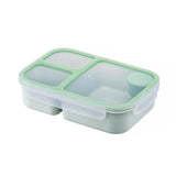 LocknLock To-Go Lunchbox 980 ml, Mint, 3 Fächer - Mikrowellengeeignet BPA-frei