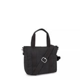 Kipling ASSENI MINI, Mini Tote Bag, Black Noir (schwarz), kleine Handtasche mit Schultergurt