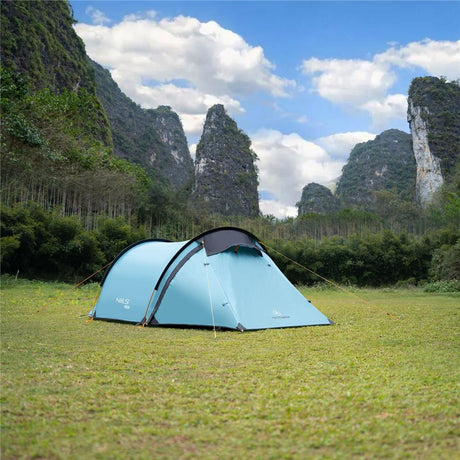 NILS CAMP North Peak Zelt für 2 Personen - leichtes Trekkingzelt für Berge, Camping & Outdoor