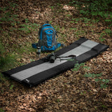 NILS CAMP selbstaufblasende Campingmatte 195 cm schwarz Isomatte Outdoor Schlafmatte