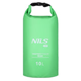 NILS CAMP Dry Bag 10L grün wasserdichter Beutel für Camping Kajak Strand Outdoor