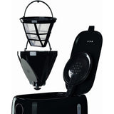 Ariete Moderna Filterkaffeemaschine, Schwarz, 15 Tassen Kaffeemaschine, mit Glaskanne