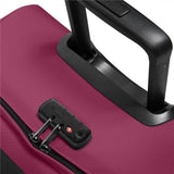 Eastpak TRANVERZ S, Kleiner Reisetrolley, Wine Burgundy (rot), 42L, Rollkoffer mit 2 Rädern und TSA-Schloss