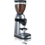 GRAEF elektrische Kaffeemühle CM 800 Silber Espressomühle Edelstahl Kegelmahlwerk