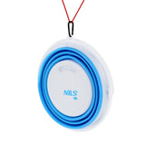 NILS CAMP Faltbarer Eimer 10L blau für Camping Outdoor Haushalt platzsparend