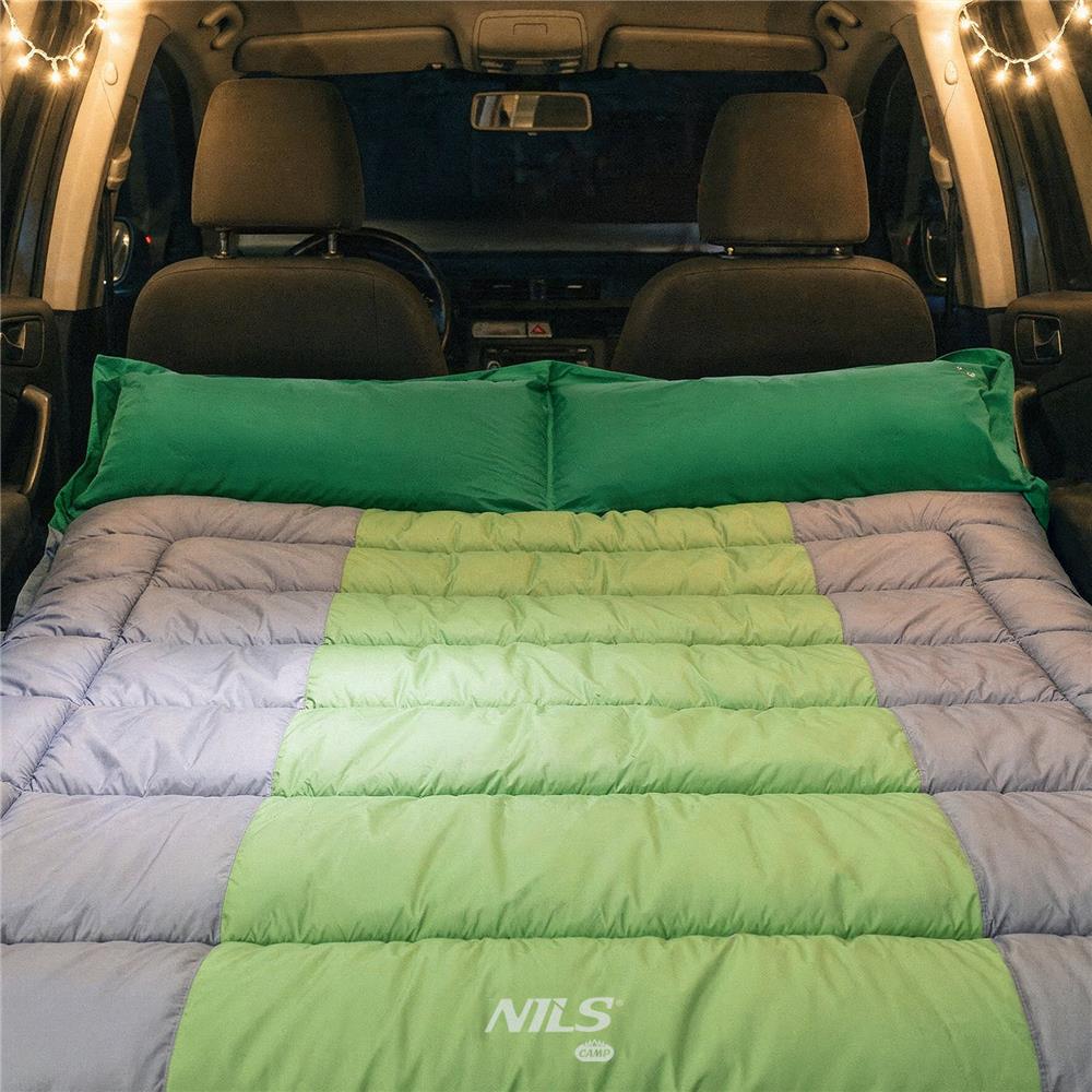 NILS CAMP selbstaufblasende Automatte in grün für Car Camping Reisen Outdoor