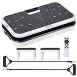 Vibrationsplatte mit Liegestützgriffen Bluetooth 150 kg | HMS SVP09