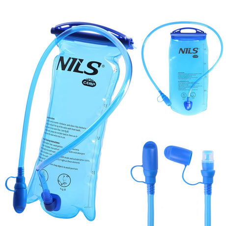 NILS CAMP Trinkblase 2L für Rucksack Wandern Fahrrad Outdoor