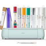 Cricut Explore 3 - Winter Bundle 24/25 - Schneideplotter mit Entgitterhaken, Smart Vinyl