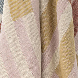 Bloomingville Lane Decke 160x130 cm – Baumwolle mit grafischem Muster & Fransen