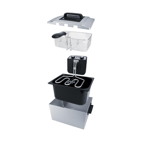 Steba Edelstahl-Fritteuse DF 300