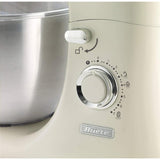 Ariete Vintage Küchenmaschine, Beige, 5,5-L-Schüssel, Knet- und Rührmaschine, Groß