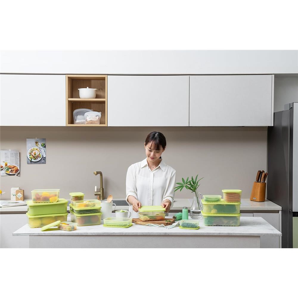 LocknLock Fresh Block 640 ml, 2-teilig, für Obst & Gemüse, BPA-frei