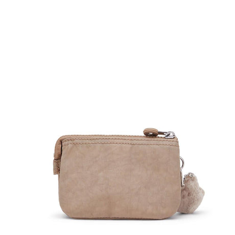Kipling CREATIVITY S, kleine Geldbörse, True Beige (beige), Portemonnaie mit Reißverschluss