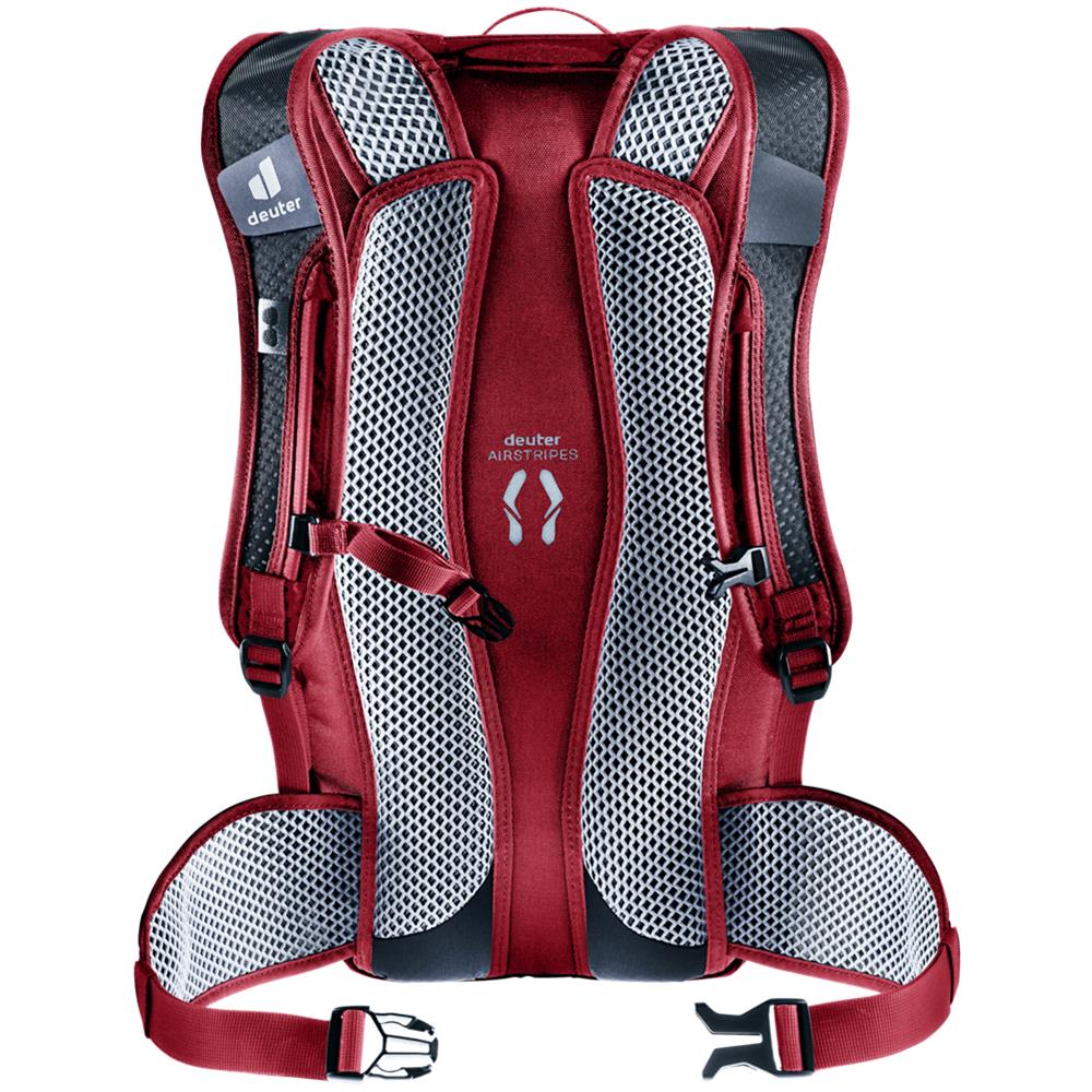 deuter Race 16, Fahrradrucksack, cherry-masala (rot), 16L